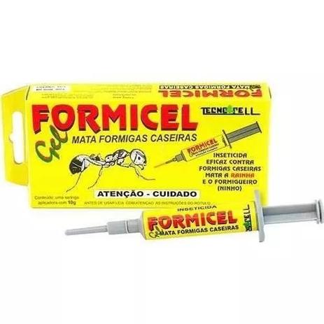 Kit c/ 3 MATA-FORMIGA FORMICEL GEL 10GR - Strong Menor preço em Kit c/ 3 MATA-FORMIGA FORMICEL GEL 10GR - Strong