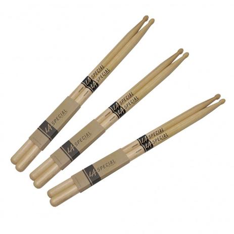 KIT C/ 3 Pares de Baquetas ProMark LA Special Hickory LA2BW - AC1736 é boa?