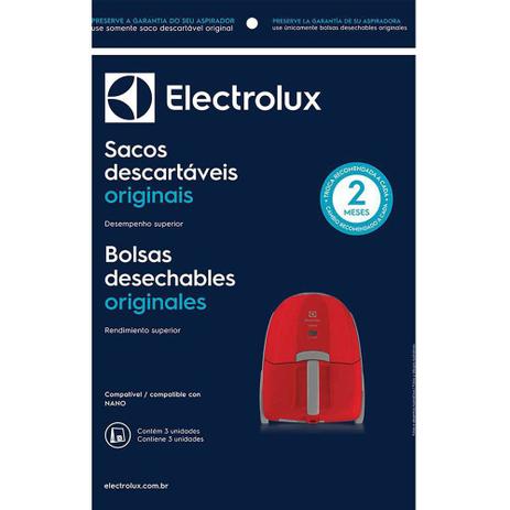 Kit c/ 3 Sacos Descartáveis Aspirador Electrolux Nano/ Neo 30/ Neo 31 Menor preço em Kit c/ 3 Sacos Descartáveis Aspirador Electrolux Nano/ Neo 30/ Neo 31
