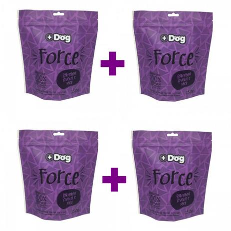 Kit c/ 4 Biscoitos Mais Dog Force 150g Menor preço em Kit c/ 4 Biscoitos Mais Dog Force 150g