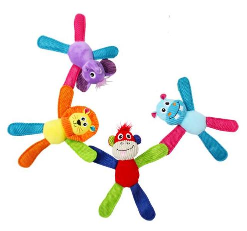 Kit c/ 4 Brinquedos de Pelúcia com Apito Coleção Vivid Pawise Menor preço em Kit c/ 4 Brinquedos de Pelúcia com Apito Coleção Vivid Pawise