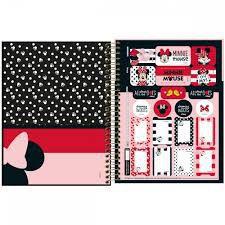 Kit c/ 4 Cadernos Minnie Mouse Espiral 24x18,5x1cm - 135222 - Tilibra Menor preço em Kit c/ 4 Cadernos Minnie Mouse Espiral 24x18,5x1cm - 135222 - Tilibra