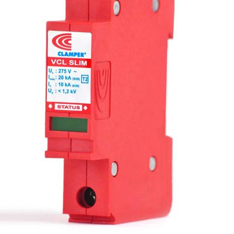 Kit c/ 4 pcs dps protetor vcl slim classe ii 275v 20ka 4954 - clamper Menor preço em Kit c/ 4 pcs dps protetor vcl slim classe ii 275v 20ka 4954 - clamper