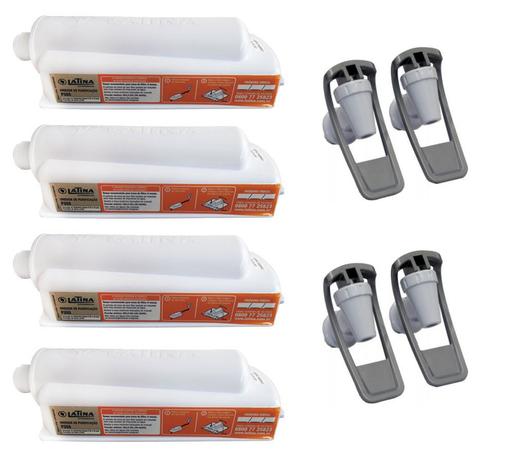 Kit C 4 Refil Filtro Latina P355 + Kit 4 Torneira P355 Menor preço em Kit C 4 Refil Filtro Latina P355 + Kit 4 Torneira P355