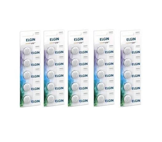 Kit c/ 5 Blister, Bateria Elgin, CR2032, 3V Litio, Energy, Cada Blister C/5 Un, Ref. 82193 Menor preço em Kit c/ 5 Blister, Bateria Elgin, CR2032, 3V Litio, Energy, Cada Blister C/5 Un, Ref. 82193