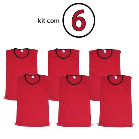 Kit C/6 Coletes para Treinamento com elástico Start Adulto Vermelho Magussy Menor preço em Kit C/6 Coletes para Treinamento com elástico Start Adulto Vermelho Magussy