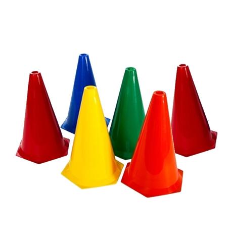 Kit C/ 6 Unidades Cone Agilidade 24cm Rythmoon Menor preço em Kit C/ 6 Unidades Cone Agilidade 24cm Rythmoon