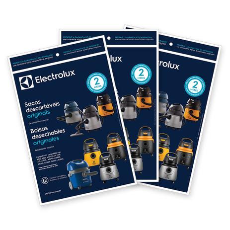 Kit C/9 Sacos para Modelos A10, Acqua Power e Gt2000 (CSE10) - Electrolux Menor preço em Kit C/9 Sacos para Modelos A10, Acqua Power e Gt2000 (CSE10) - Electrolux