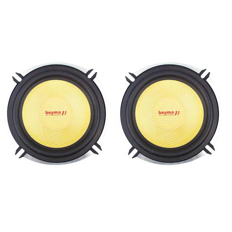 Kit c/ Alto-Falante 2x5 Pol + Tweeter 2x1 Pol + 2x Divisor 70W - SCK 50 Beyma Menor preço em Kit c/ Alto-Falante 2x5 Pol + Tweeter 2x1 Pol + 2x Divisor 70W - SCK 50 Beyma