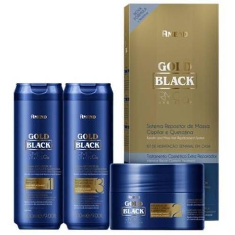 Kit Cabelo Sistema Repositor De Massa Capilar E Queratina Amend Menor preço em Kit Cabelo Sistema Repositor De Massa Capilar E Queratina Amend