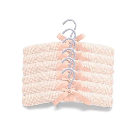 Kit Cabides Meu Pequeno Ursinho 6 Un. Rosa Hug Menor preço em Kit Cabides Meu Pequeno Ursinho 6 Un. Rosa Hug