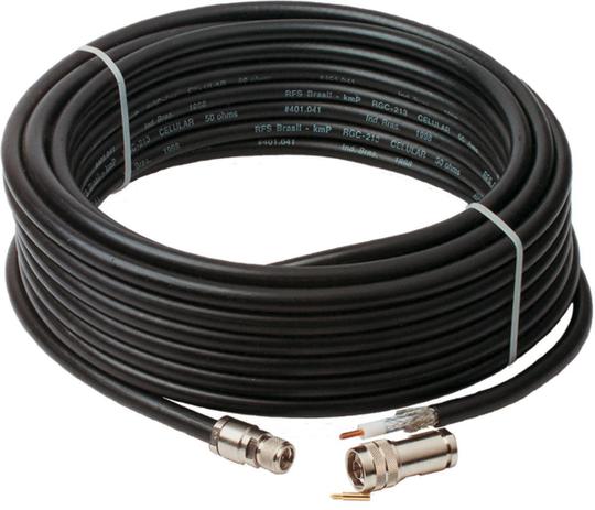 Kit cabo de celular rgc 213 15 metros para antena de celular cf-215 - Aquario Menor preço em Kit cabo de celular rgc 213 15 metros para antena de celular cf-215 - Aquario