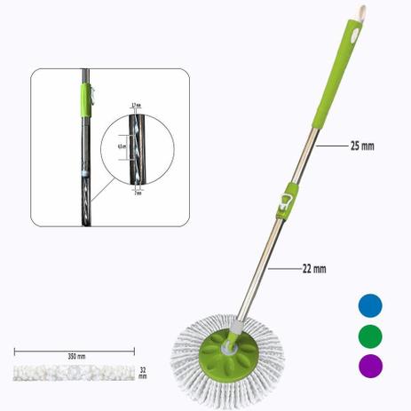 Kit Cabo Mop 35 +Robusto c/25mm +Base(Porta Esfregão) Linha Hobby 2.0 FlexMop Menor preço em Kit Cabo Mop 35 +Robusto c/25mm +Base(Porta Esfregão) Linha Hobby 2.0 FlexMop