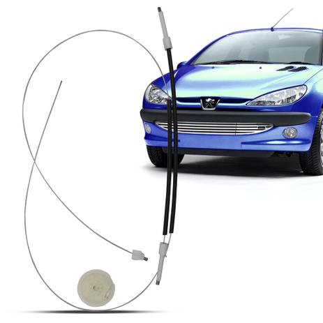 Kit Cabo Reparo Maquina Vidro Peugeot 206 1999 2000 2001 2002 03 04 05 06 A 2007 Dianteiro 04 Portas - D s Menor preço em Kit Cabo Reparo Maquina Vidro Peugeot 206 1999 2000 2001 2002 03 04 05 06 A 2007 Dianteiro 04 Portas - D s