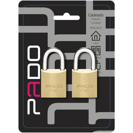 Kit cadeado pado seg.igual 20mm blis.2 unidades Menor preço em Kit cadeado pado seg.igual 20mm blis.2 unidades