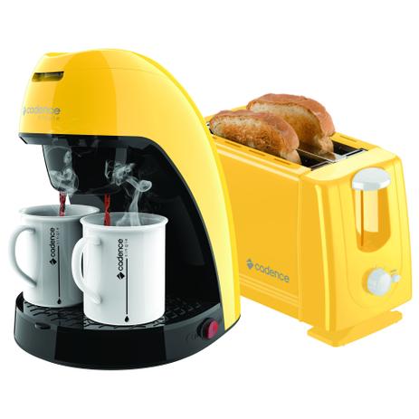 Kit Cadence Colors Amarelo - Torradeira e Cafeteira é ruim? Kit Cadence Colors Amarelo - Torradeira e Cafeteira é boa?