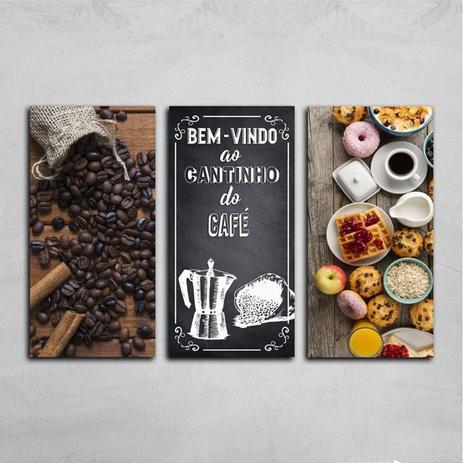 kIT CAFÉ 3 PLACAS DECORATIVAS 30X60CM - Rcs decorações Menor preço em kIT CAFÉ 3 PLACAS DECORATIVAS 30X60CM - Rcs decorações