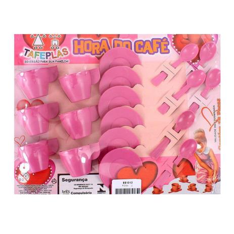Kit Cafezinho Com 18 Peças Infantil De Brinquedo - FMSP Menor preço em Kit Cafezinho Com 18 Peças Infantil De Brinquedo - FMSP