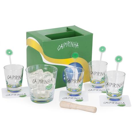Kit Caipirinha + 14 Acessórios - Shop quality Menor preço em Kit Caipirinha + 14 Acessórios - Shop quality