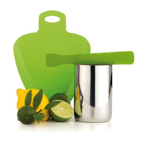 Kit Caipirinha 3 peças Forma Menor preço em Kit Caipirinha 3 peças Forma