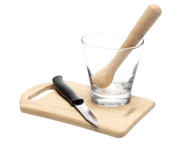 Kit Caipirinha 4 Peças Tramontina - 10239/670 Menor preço em Kit Caipirinha 4 Peças Tramontina - 10239/670