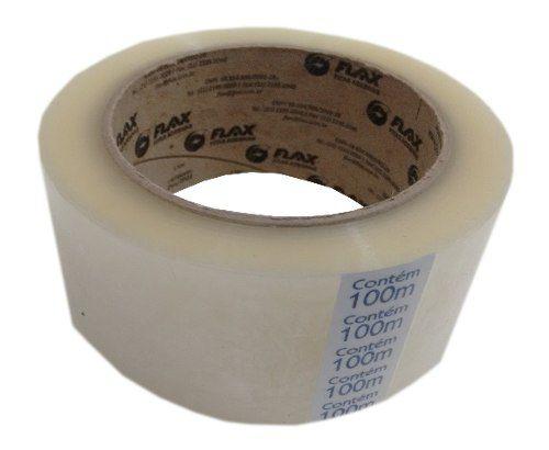 Kit Caixa 84 Fita Adesiva Flax Hotmelt Embalagem 45mm X 100m Menor preço em Kit Caixa 84 Fita Adesiva Flax Hotmelt Embalagem 45mm X 100m