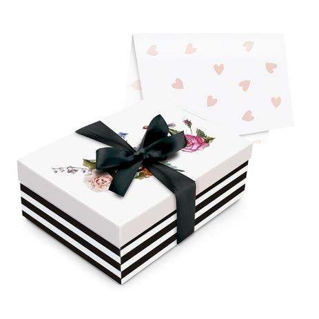 Kit Caixa C/Papel Seda Laço Presente Love Branco M - Cromus Menor preço em Kit Caixa C/Papel Seda Laço Presente Love Branco M - Cromus