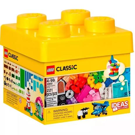 Kit Caixa De Lego Classic Peças Criativas 221 Peças 10692 Menor preço em Kit Caixa De Lego Classic Peças Criativas 221 Peças 10692