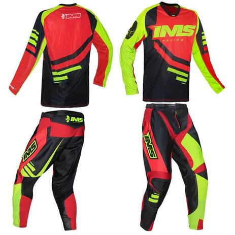 Kit Calça + Camisa: Conjunto IMS Sprint vermelho - Ims racing Menor preço em Kit Calça + Camisa: Conjunto IMS Sprint vermelho - Ims racing