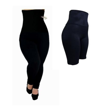 bermuda com calça legging