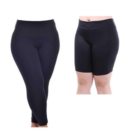 calça legging com bermuda
