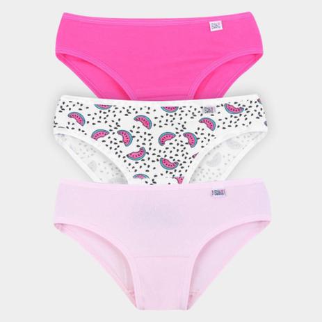 Kit Calcinha Infantil Miss Delrio C/ 3 Peças Menor preço em Kit Calcinha Infantil Miss Delrio C/ 3 Peças