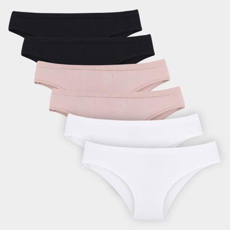 Kit Calcinha Tanga Trifil C/ 6 Peças Menor preço em Kit Calcinha Tanga Trifil C/ 6 Peças