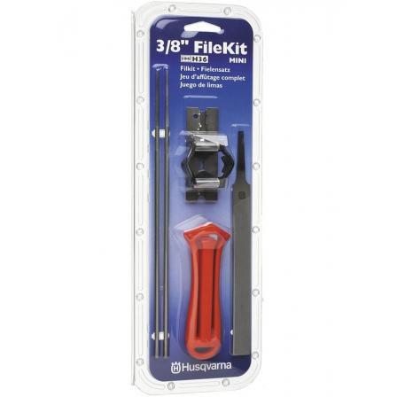 Kit Calibrador Afiador Lima Motosserra Husqvarna 3/8 1.3 236e/240/120/125 Menor preço em Kit Calibrador Afiador Lima Motosserra Husqvarna 3/8 1.3 236e/240/120/125