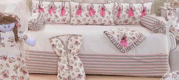 Kit Cama Babá 6 Peças - Carisma - Mariana baby confecções Menor preço em Kit Cama Babá 6 Peças - Carisma - Mariana baby confecções