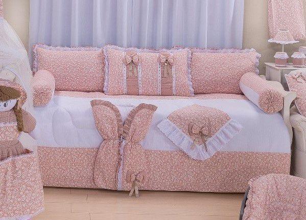 Kit Cama Babá 6 peças Menina Doce Encanto - I9 baby Menor preço em Kit Cama Babá 6 peças Menina Doce Encanto - I9 baby
