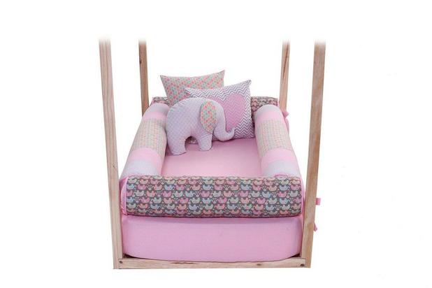 Kit Cama Montessoriana Solteiro Elefantinho 8 peças - Bebê enxovais Menor preço em Kit Cama Montessoriana Solteiro Elefantinho 8 peças - Bebê enxovais