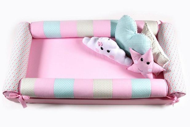 Kit Cama Montessoriana Solteiro Rolinho Sophia Rosa 4 peças - Bebê enxovais Menor preço em Kit Cama Montessoriana Solteiro Rolinho Sophia Rosa 4 peças - Bebê enxovais