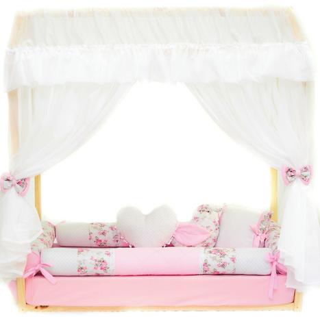 Kit Cama Montessoriano Solteiro Floral Passarinho Luxo 11 Peças - Bebê Enxovais Menor preço em Kit Cama Montessoriano Solteiro Floral Passarinho Luxo 11 Peças - Bebê Enxovais