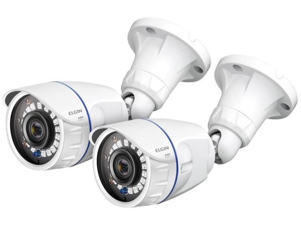 Kit Câmera de Segurança 2 Unidades HDCVI Elgin - Interna ou Externa Analógico Infravermelho é boa?