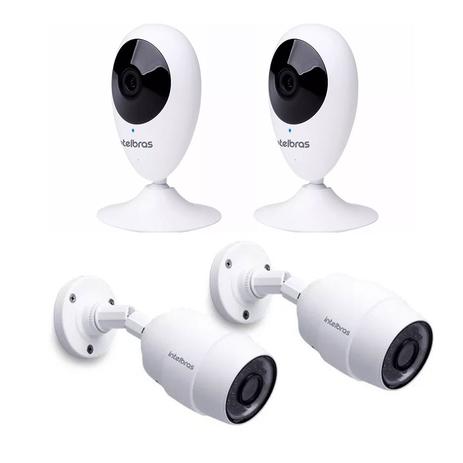 Kit Câmera de Segurança Wi-fi HD IC3 (2 un.) + Câmera de Segurança IC5 (2 un.) - Intelbras é ruim? Kit Câmera de Segurança Wi-fi HD IC3 (2 un.) + Câmera de Segurança IC5 (2 un.) - Intelbras é boa?