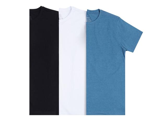 Kit Camiseta Vista Magalu Básica 3 Peças Menor preço em Kit Camiseta Vista Magalu Básica 3 Peças
