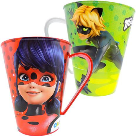 Caneca LadyBug Miraculous.