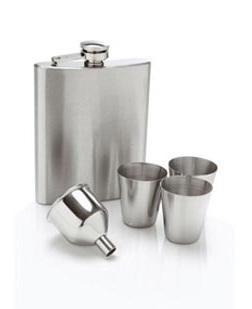 Kit Cantil Whisky Garrafa de Bolso com 3 copos e funil - Mimo style Menor preço em Kit Cantil Whisky Garrafa de Bolso com 3 copos e funil - Mimo style
