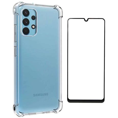 Kit Capa Anti Impacto e Película 5D Cerâmica Samsung Galaxy A32 4G - FIT.IT Menor preço em Kit Capa Anti Impacto e Película 5D Cerâmica Samsung Galaxy A32 4G - FIT.IT