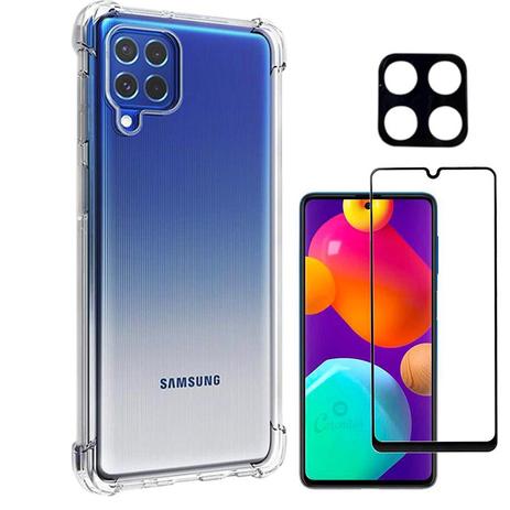 Kit Capa Anti Queda Galaxy M62 + Película 3D Vidro + Película Câmera -  Coronitas - Kit Capinha e Película para Celular - Magazine Luiza