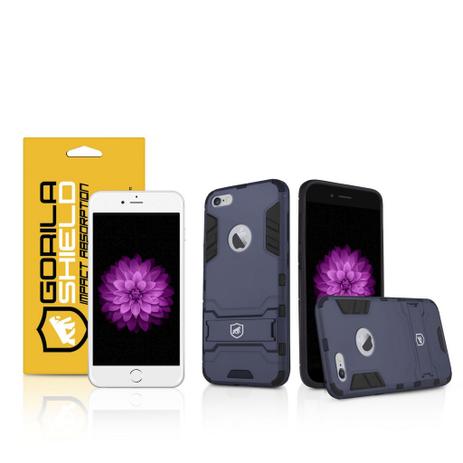Kit Capa Armor e Película de vidro dupla Iphone 6 Plus, 6s Plus - Gorila Shield Menor preço em Kit Capa Armor e Película de vidro dupla Iphone 6 Plus, 6s Plus - Gorila Shield