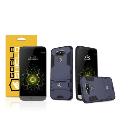Kit Capa Armor e Pelicula de vidro dupla para LG G5 - Gorila Shield Menor preço em Kit Capa Armor e Pelicula de vidro dupla para LG G5 - Gorila Shield