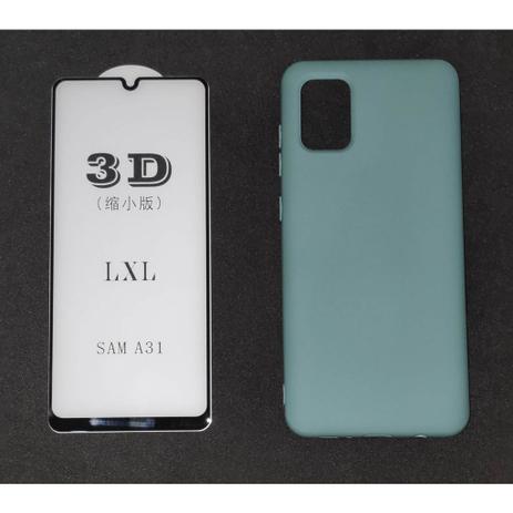 Kit capa capinha aveludada + película 3d a31 fashion case - Fernando Eletro  - Kit Capinha e Película para Celular - Magazine Luiza