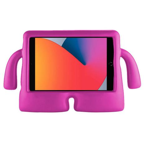 Kit Capa Capinha Ipad Mini 2012 A1432 A1454 A1455 Infantil Case Emborrachada  Alça Macia + Pelicula - Extreme Cover - Capa para Kindle, E-Reader, Tablet  e iPad - Magazine Luiza